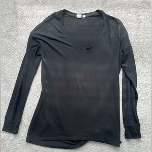 Gap - Soft Black Scoop Neck Sweater
